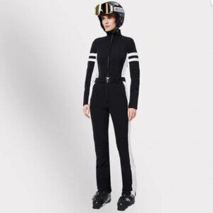 Bogner Ski Suite Overall Black White Ski Gear Medium Large